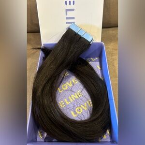 Tape in human hair extensions NWT